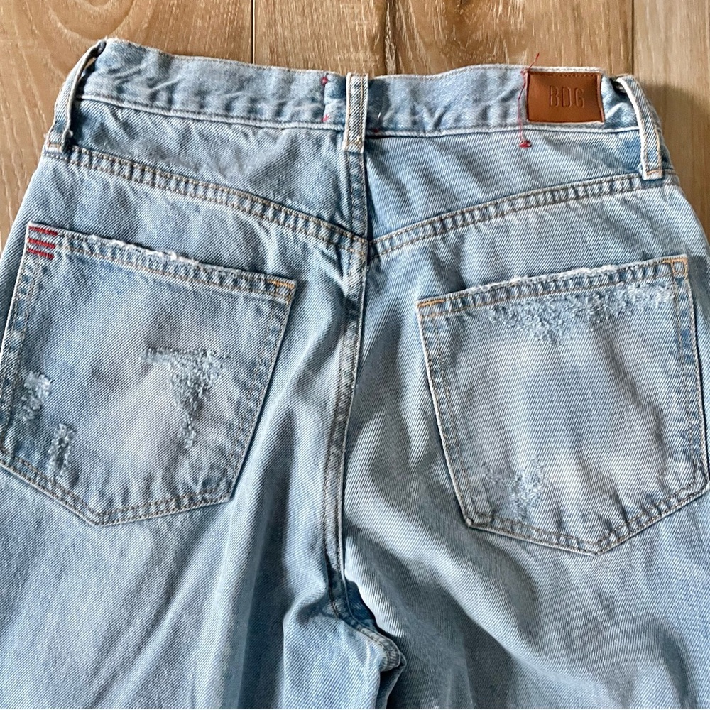 Urban Outfitters ๐บ BDG Baggy Skater Wide Leg Distressed Jeans - Picture 6 of 16